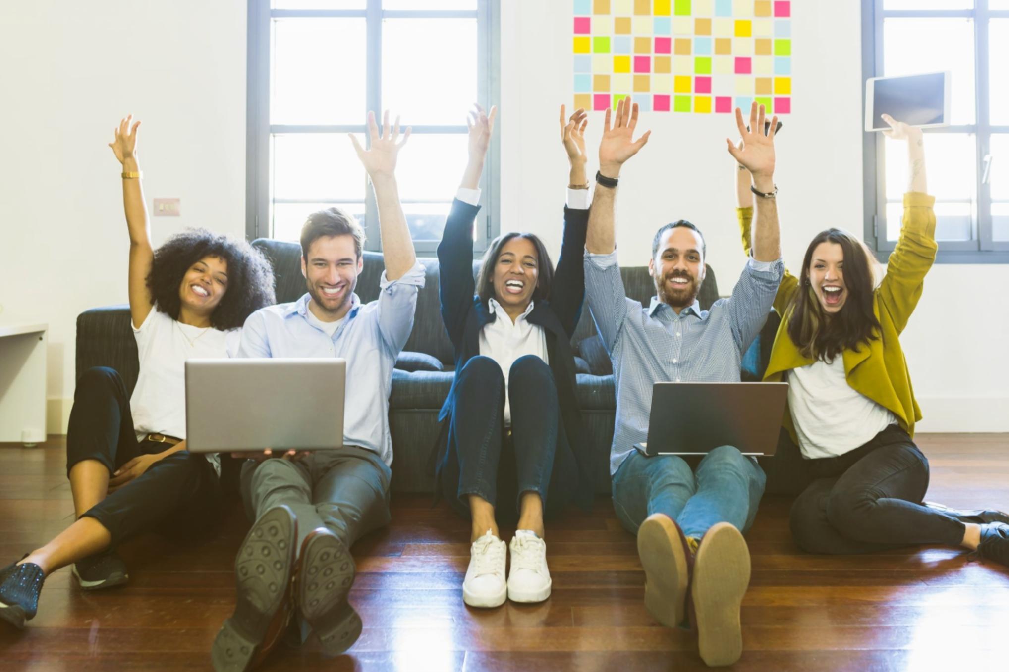 Teilnehmer bei praktischer Übung im Studio